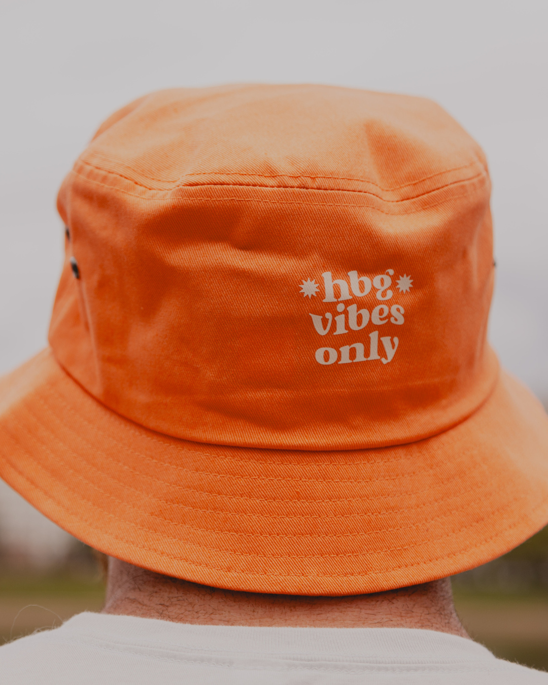 HYP orange bucket hat
